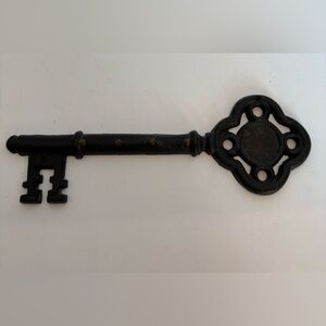 John Wright Cast Iron Skelton Key Wall Holder For Keys